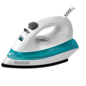 PLANCHA BLACK&DECKER A VAPOR 1100 WATTS SUELA ANTI ADHERENTE ROCIADOR