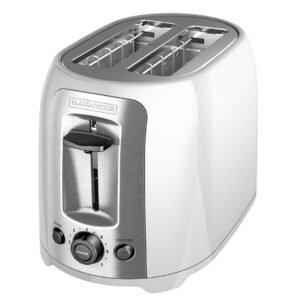 TOSTADOR BLACK&DECKER DE PAN BLANCO 2 REBANADAS BD-TR1278W