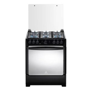 COCINA INDURAMA SORRENTO MAXGRILL ZAFIRO NEGRA C30 S01 6 QUEMADORES