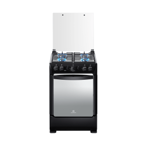 COCINA INDURAMA FERRARA MAXGRILL ZAFIRO NEGRA S01 4 QUEMADORES
