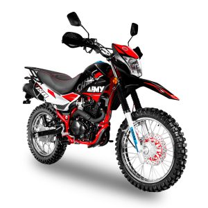 MOTOCICLETA SHINERAY CR ARMY 150 AÑO 2026 COLOR NEGRO