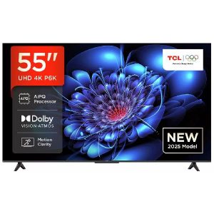 TELEVISOR TCL 55PULG  GOOGLE TV 4K 55P6K CBU – 7T10985A