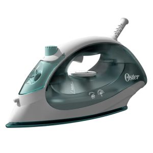 PLANCHA A VAPOR OSTER ANTIADERENTE 1200W COLOR AZUL GRANIZO