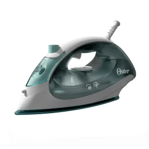 PLANCHA A VAPOR OSTER ANTIADERENTE 1200W COLOR AZUL GRANIZO