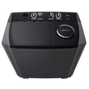LAVADORA LG 15KG WP15MAR CARGA SUPERIOR DOBLE TINA CON SISTEMA ROLLER JET NEGRA