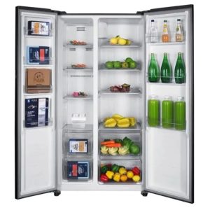 REFRIGERADORA MABE MSE480LPLSS0 SIDE BY SIDE INVERTER 480 L BRUTOS INOXIDABLE