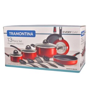 OLLA TRAMONTINA BATERIA X10 PZ REFERENCIA 27899 186/80149/556 EVERYDAY 492514