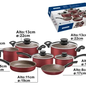 OLLA TRAMONTINA BATERIA X7 PZ. \ 702 PARIS 675405