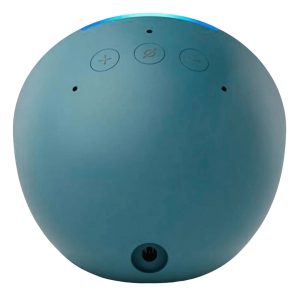 PARLANTE AMAZON ECHO POP B09ZX1LRXX COMPACTO / VERDE AZULADO/ ALEXA / WIFI 5 / BT / EERO