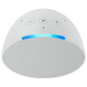 PARLANTE AMAZON ECHO POP B09ZXLRRHY COMPACTO / BLANCO/ ALEXA / WIFI 5 / BT / EERO
