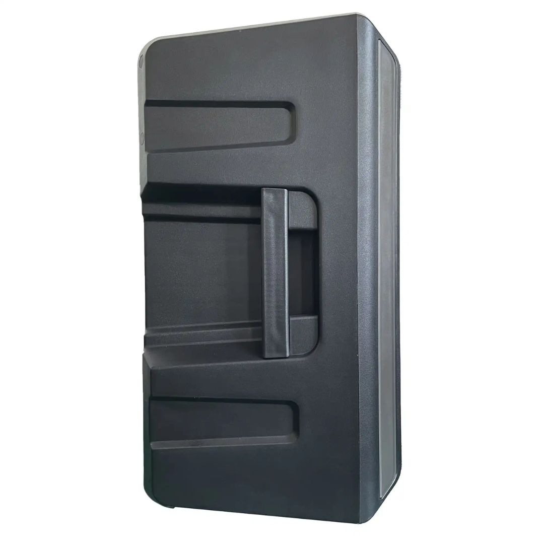 PARLANTE BAZZUKA ACTIVO B-415 0080 AMPLIFICADO 85.000W 15PULG USBFMLUZ LED NEGRO+MICROFONO (2)