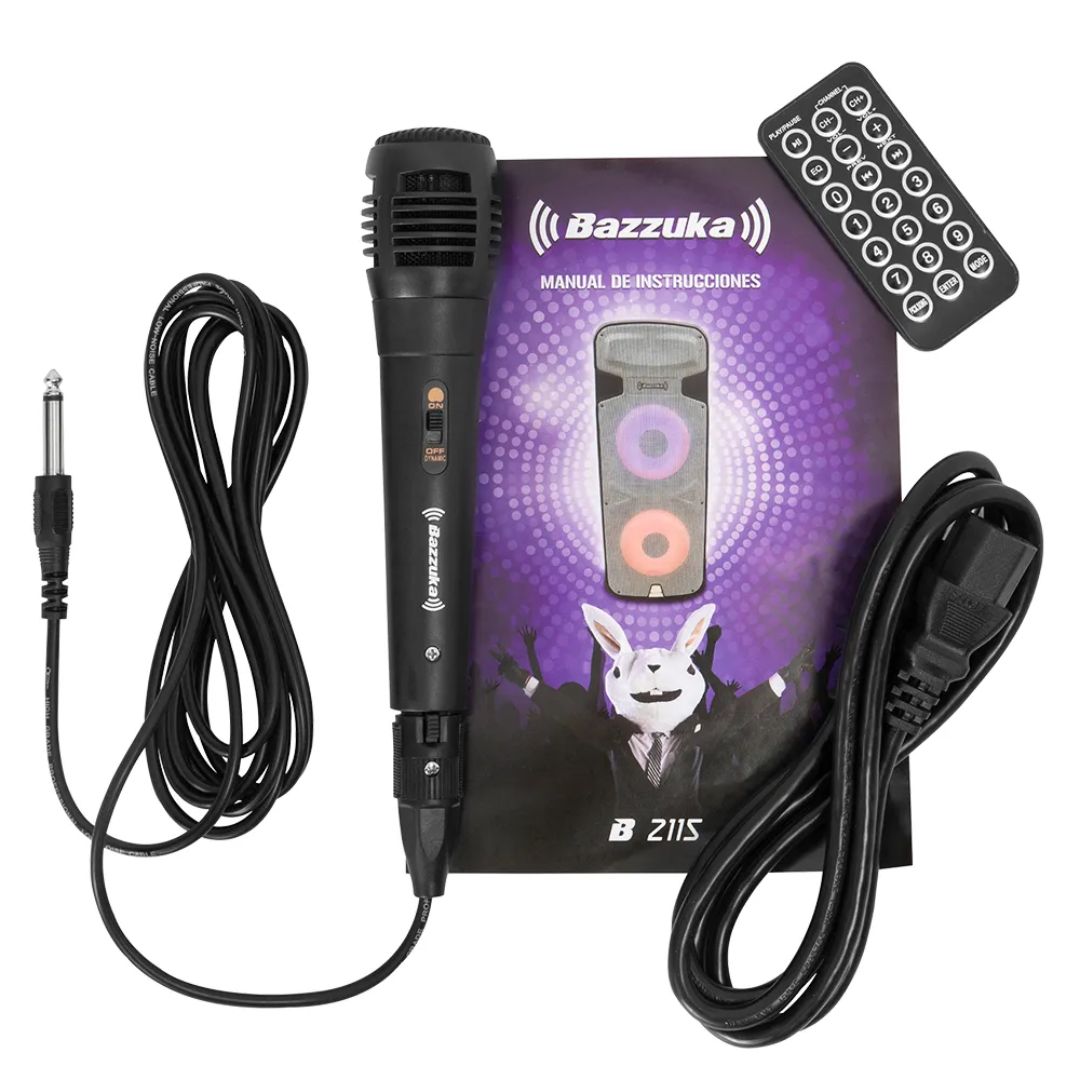 PARLANTE TORRE BAZZUKA B2115N ACTIVO 15X2 5 BTUSBSDFM100.000WATS PMP BZ-BZK (2)