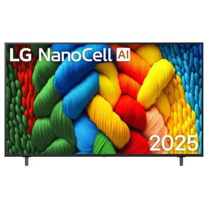 TELEVISOR LG 65 PULGADAS LG NANOCELL AI NANO80 4K SMART TV 2025  – 65NAMO80ASA