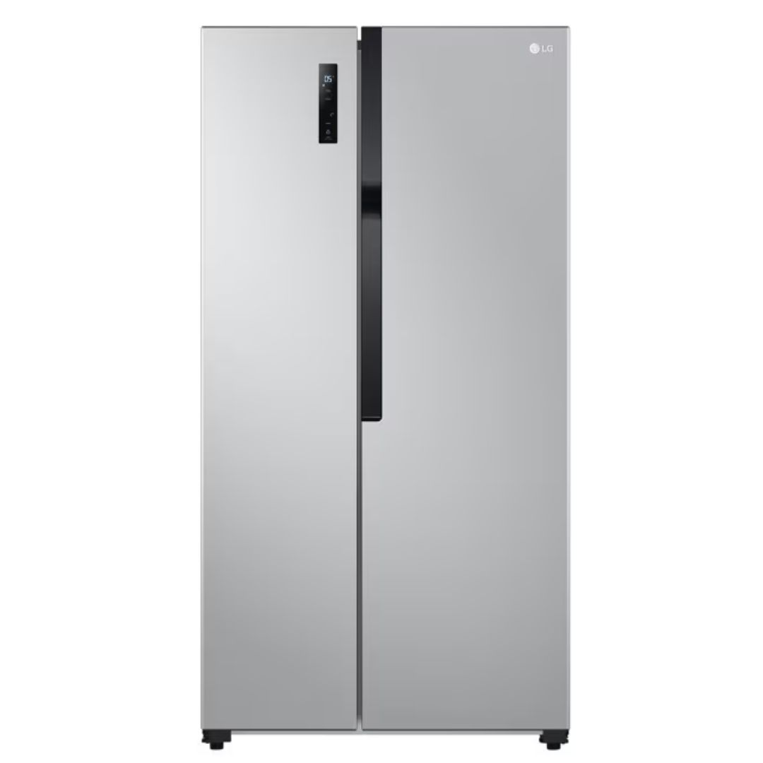 REFRIGERADORA LG GS51BPP SBS INVERTER 508LTS SIN DISPENSADOR SILVER