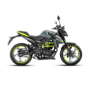 MOTO DAYTONA DY200 WING EVO II PLOMO/VERDE 2026 /ASM-MOTO82