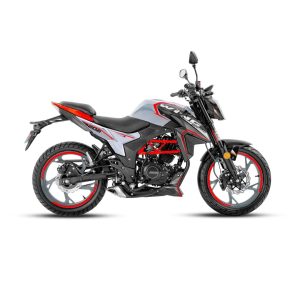 MOTO DAYTONA DY200 WING EVO II PLOMO/ROJO 2026 /ASM-MOTO82