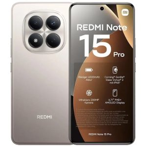 CELULAR XIAOMI REDMI NOTE 15 PRO 8+256GB TITANIUN