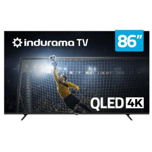 TELEVISOR INDURAMA 86TIKJ5QLED GOOGLE TV 5.0