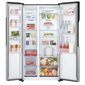 REFRIGERADORA LG GS51BPP SBS INVERTER 508LTS SIN DISPENSADOR / SILVER