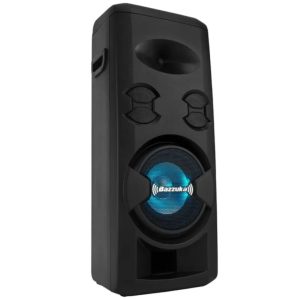 PARLANTE BAZZUKA BZ-BZK-108/ K108-N AMPLIFICADOR NEGRO+MICROFONO INALAMBRICO