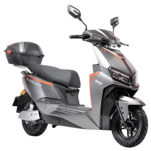 SCOOTER ELECTRICA SHINERAY E-MAX 1500WATT LEOPARD AÑO 2027 PLOMO/NARANJA
