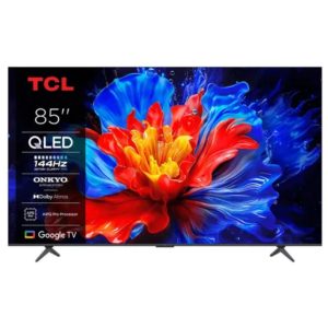 TELEVISOR TCL 85PULG QLED GOOGLE TV 85P8K + BARRA TCL 45H