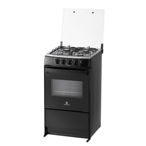 COCINA INDURAMA BARI A GAS SPAZIO PLUS 4 QUEMADORES 20PULG – NEGRO