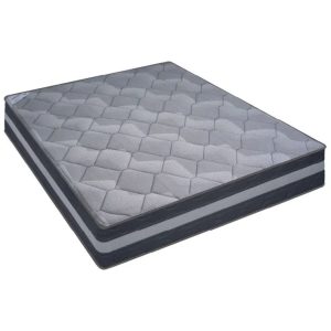 COLCHON CONTINENTAL DE LUJO TRADICIONAL GRIS 135X190X029